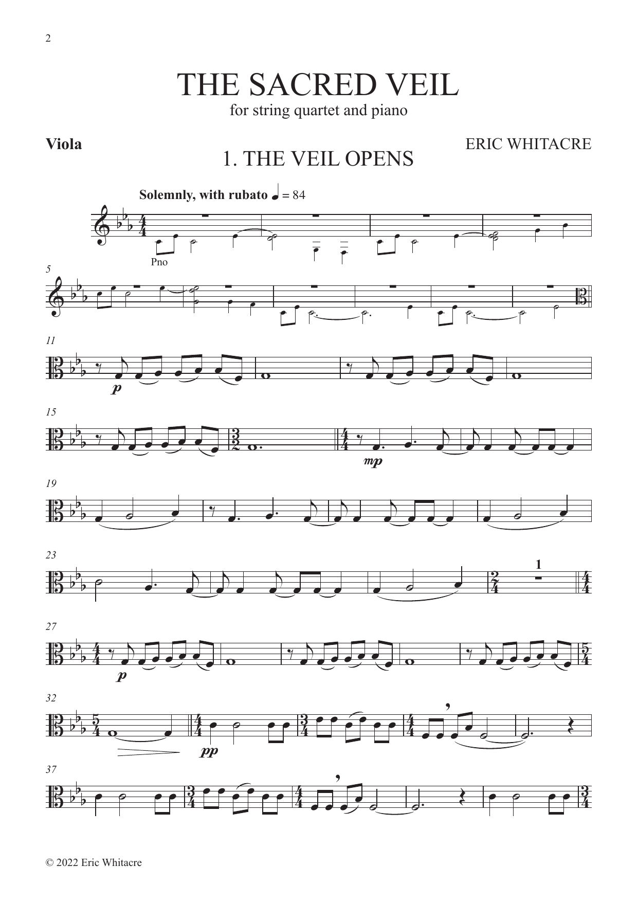 The Sacred Veil - Viola