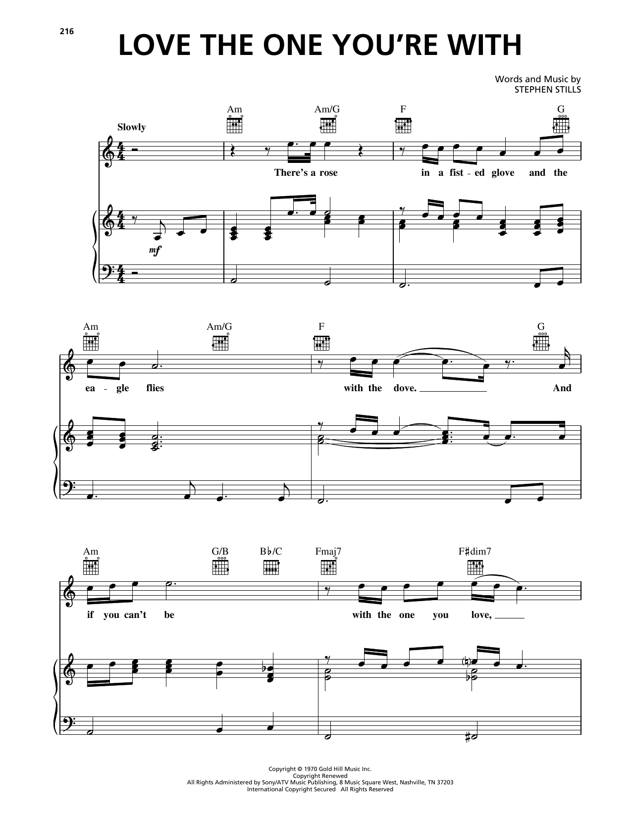 Love The One You're With