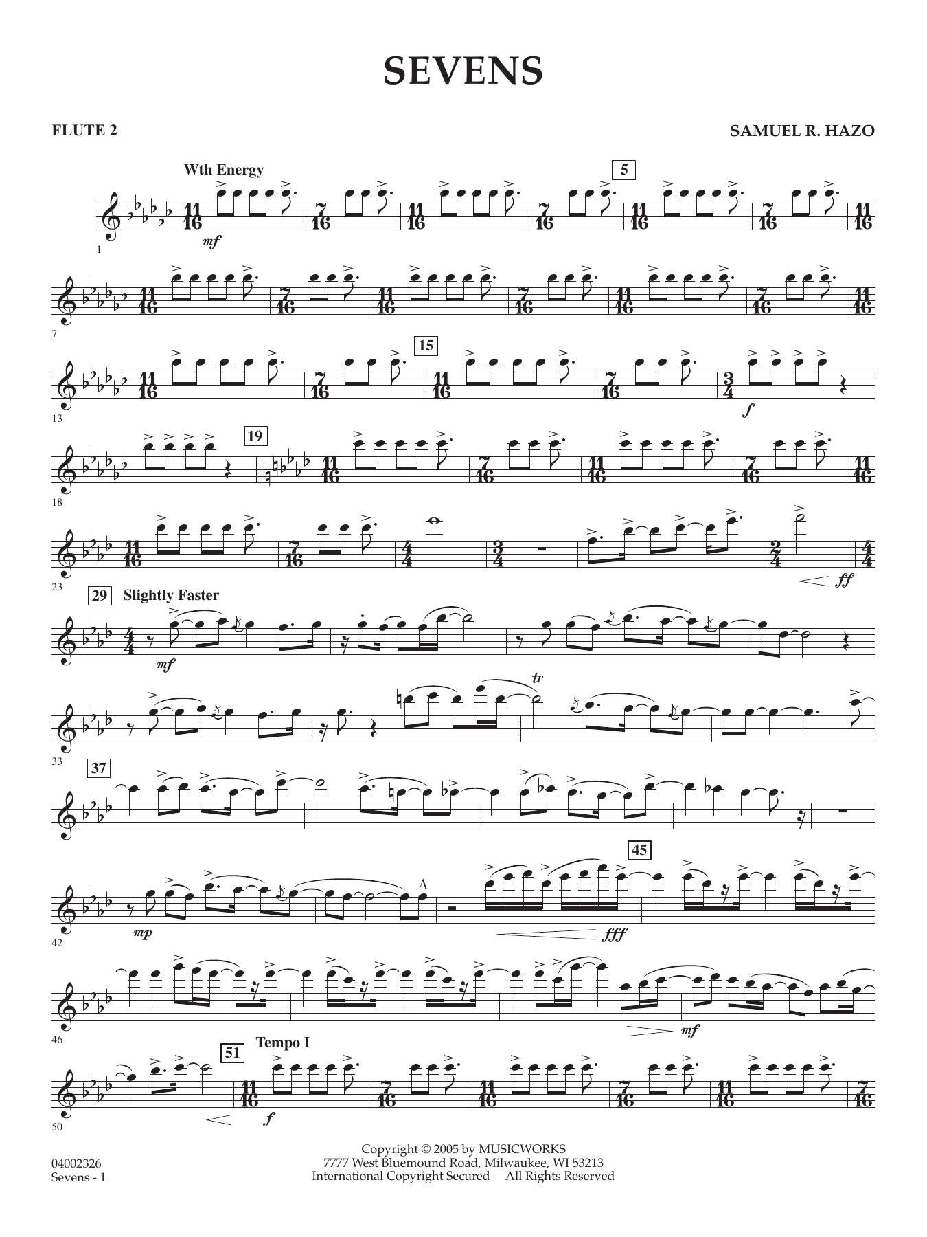 Sevens - Flute 2