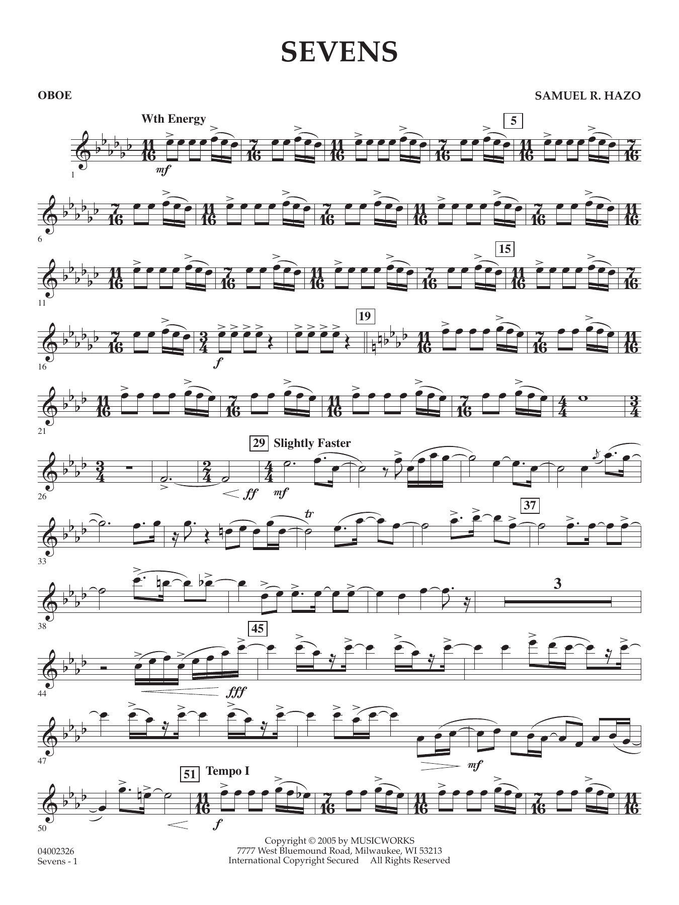 Sevens - Oboe