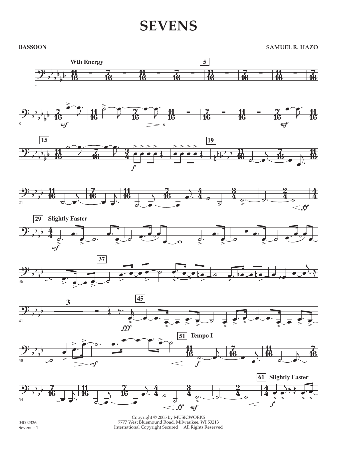 Sevens - Bassoon