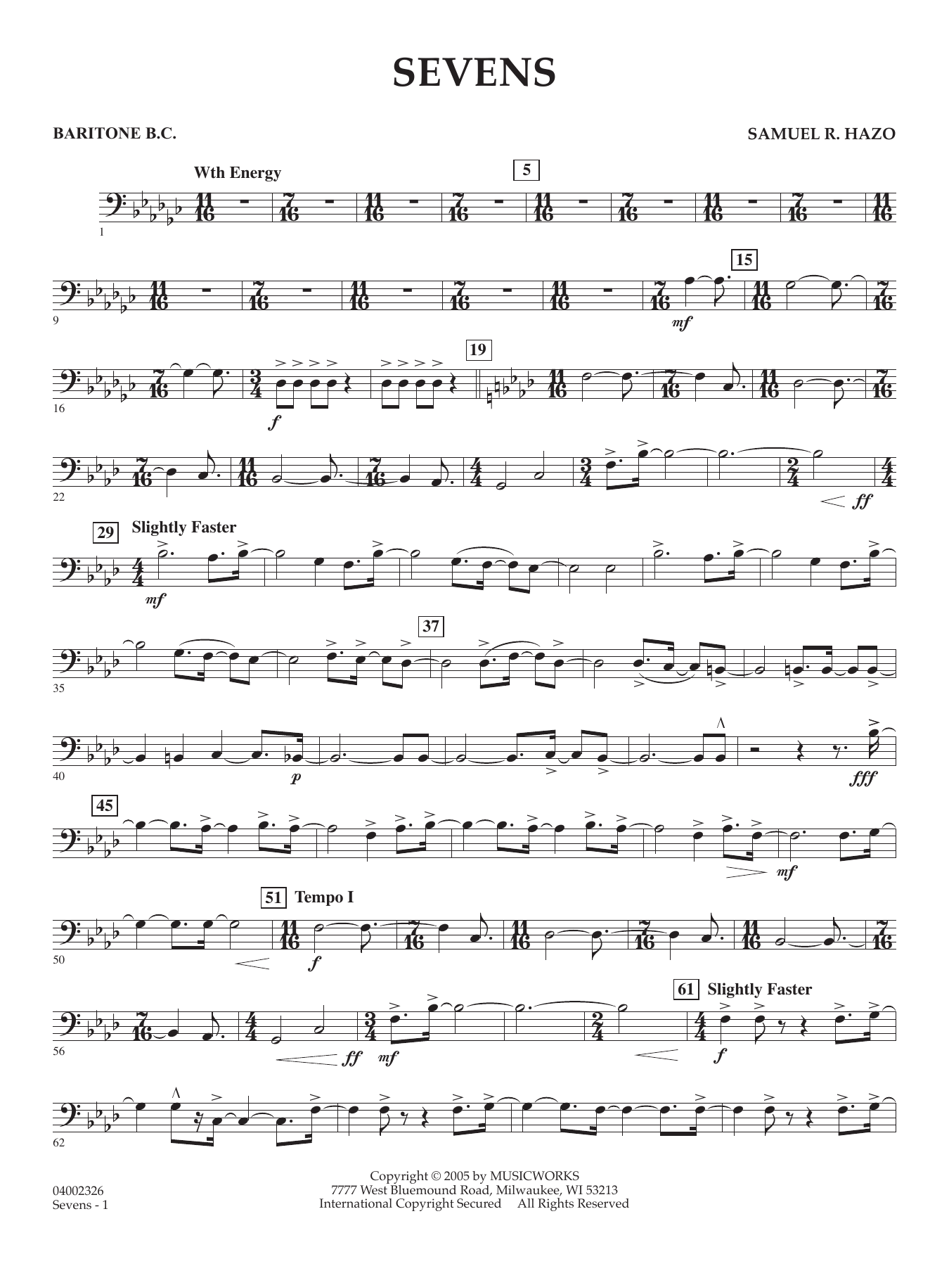 Sevens - Baritone B.C.