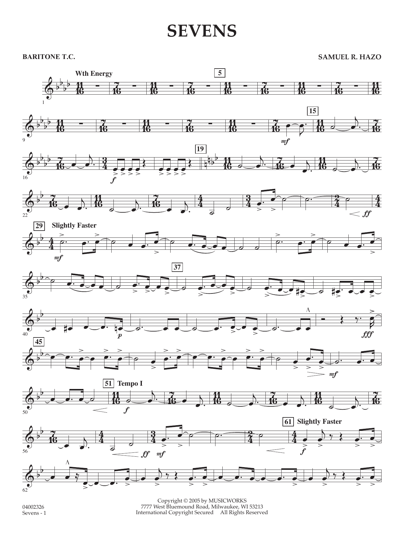 Sevens - Baritone T.C.