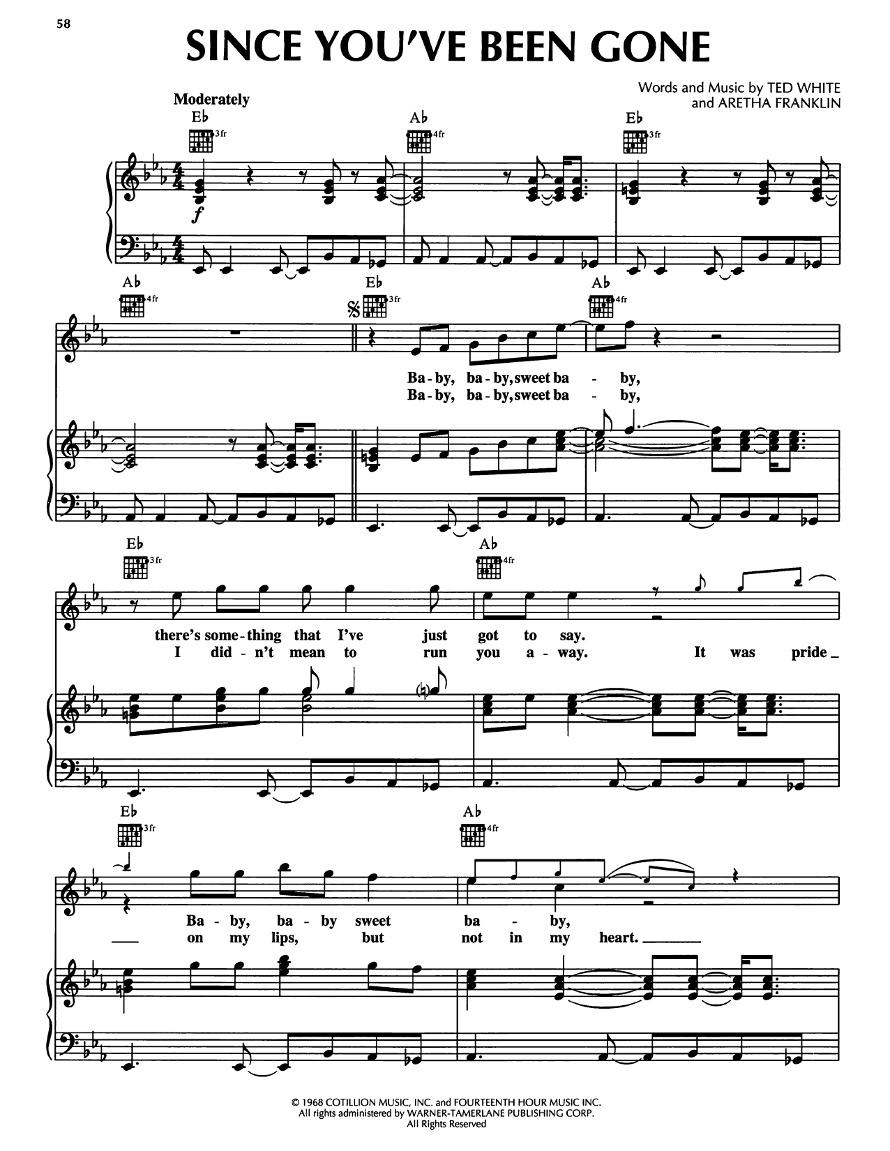 Since You've Been Gone (Sweet, Sweet Baby)