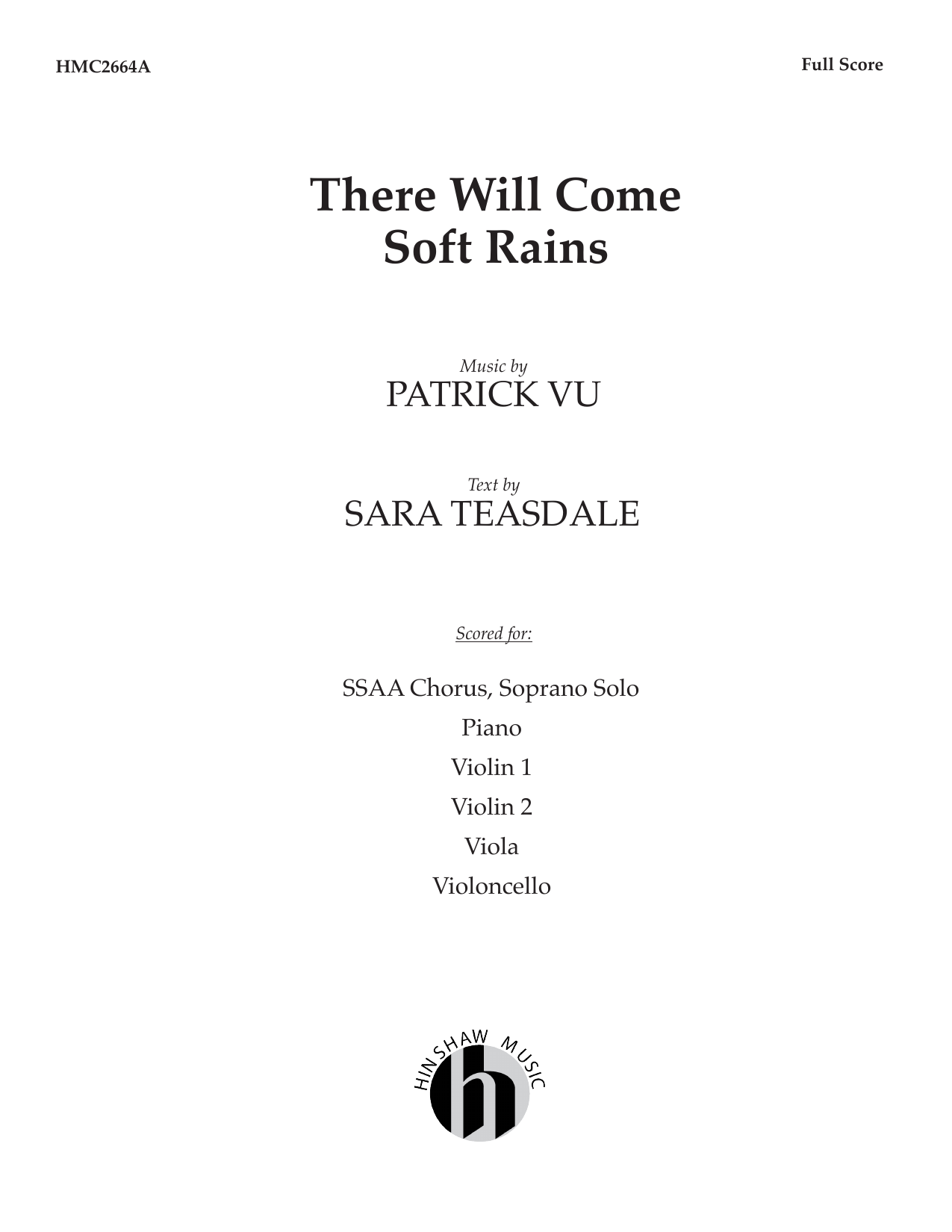 There Will Come Soft Rains: Choral Instrumental Pak