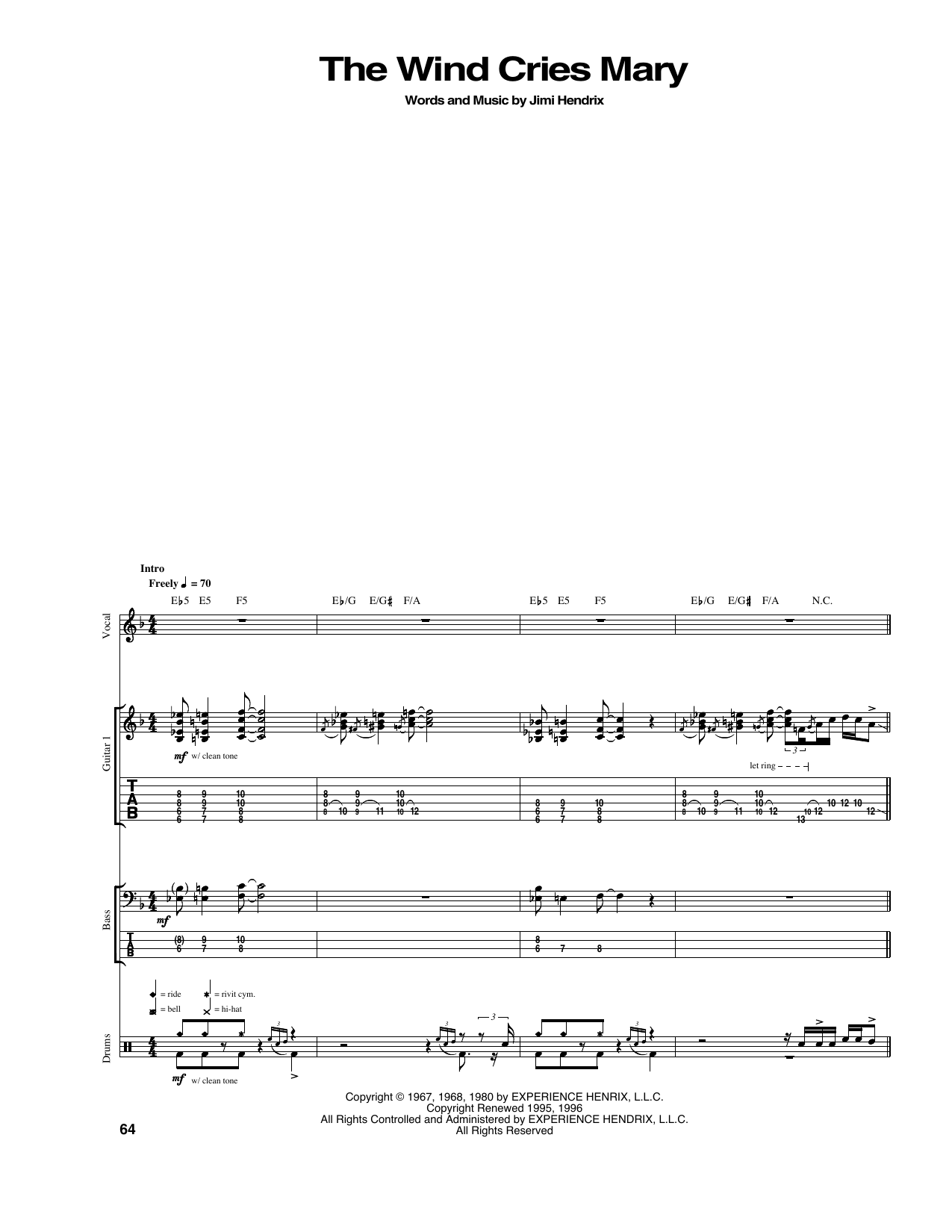The Wind Cries Mary