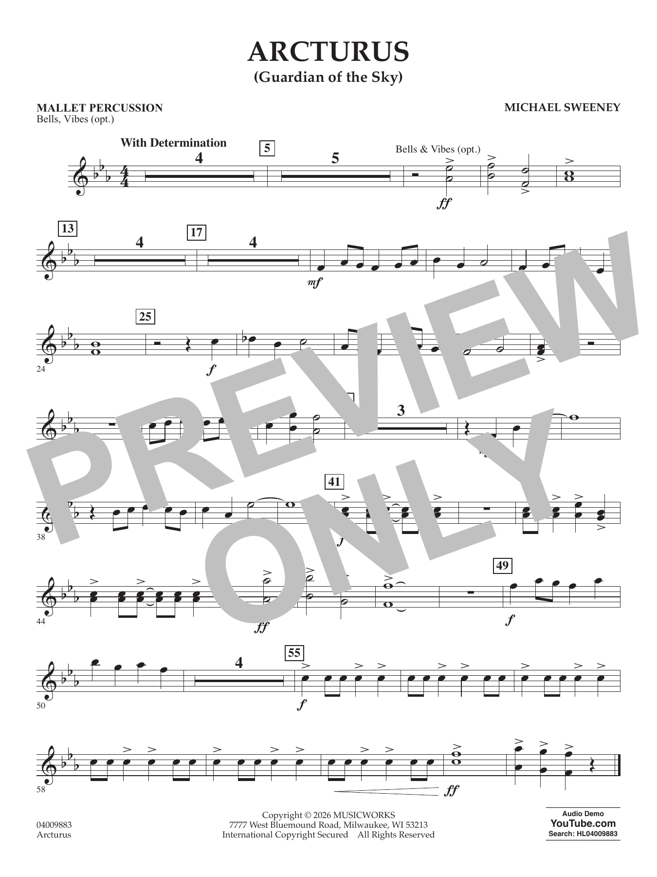 Arcturus (Guardian Of The Sky) - Mallet Percussion