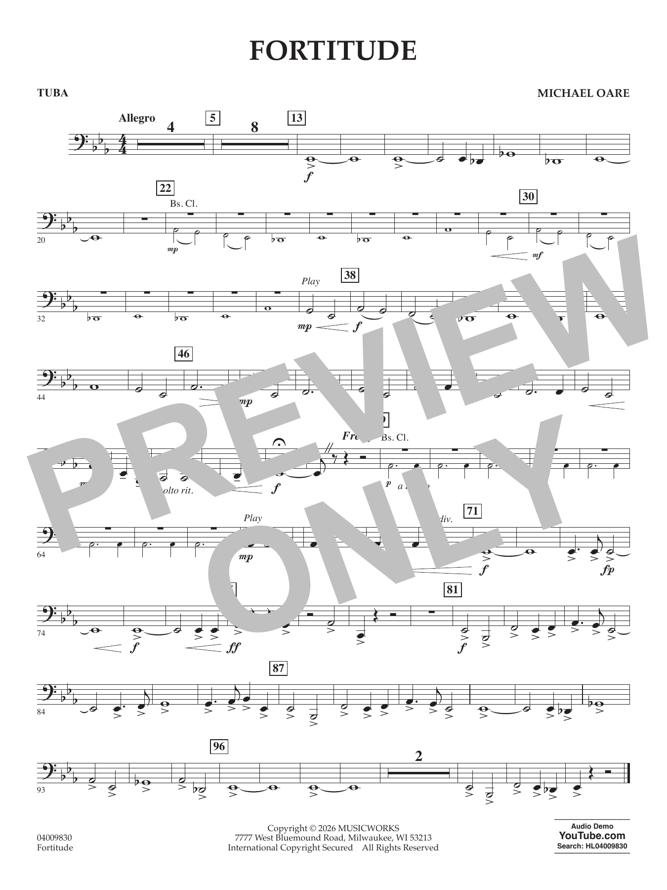 Fortitude - Tuba