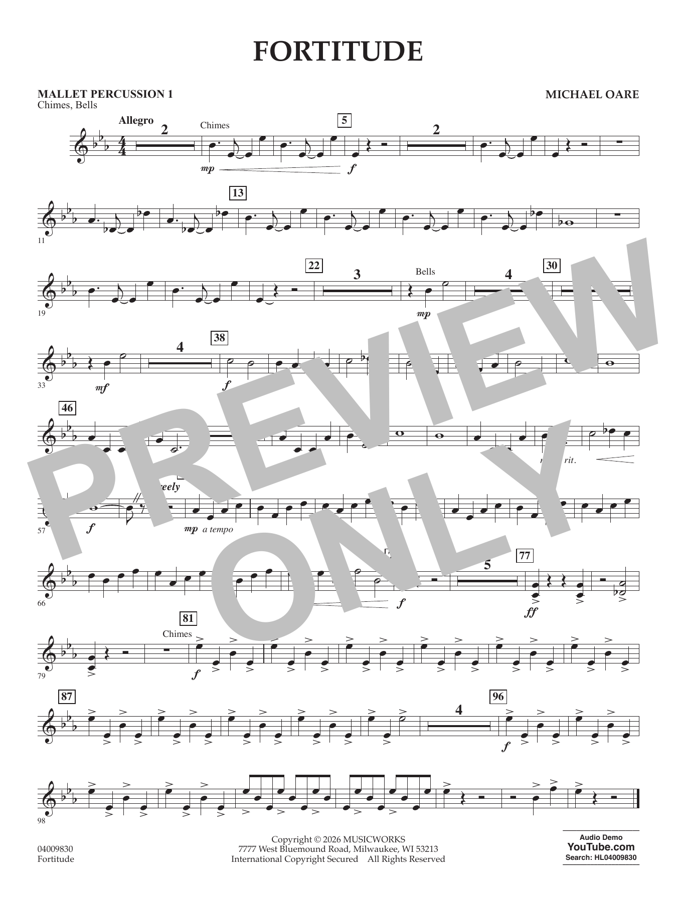 Fortitude - Mallet Percussion 1