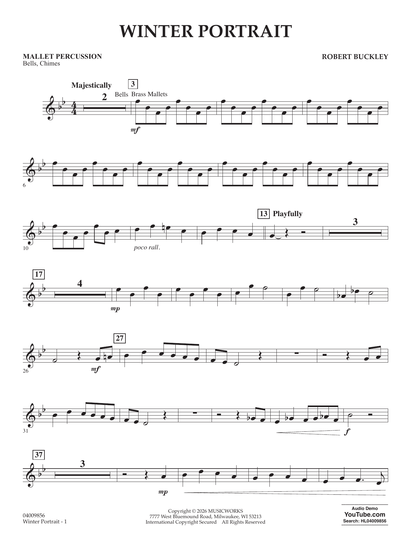 Winter Portrait - Mallet Percussion