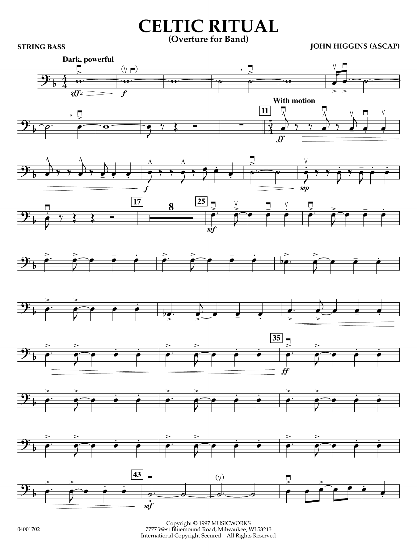Celtic Ritual - String Bass