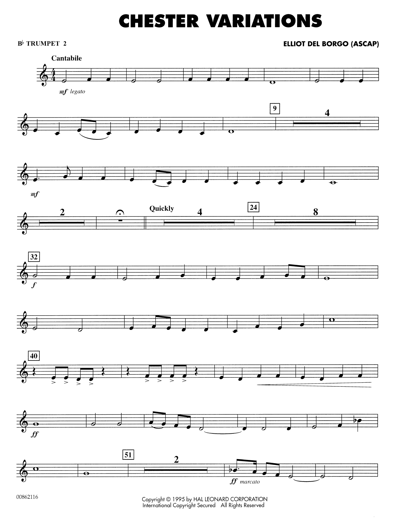 Chester Variations - Bb Trumpet 2