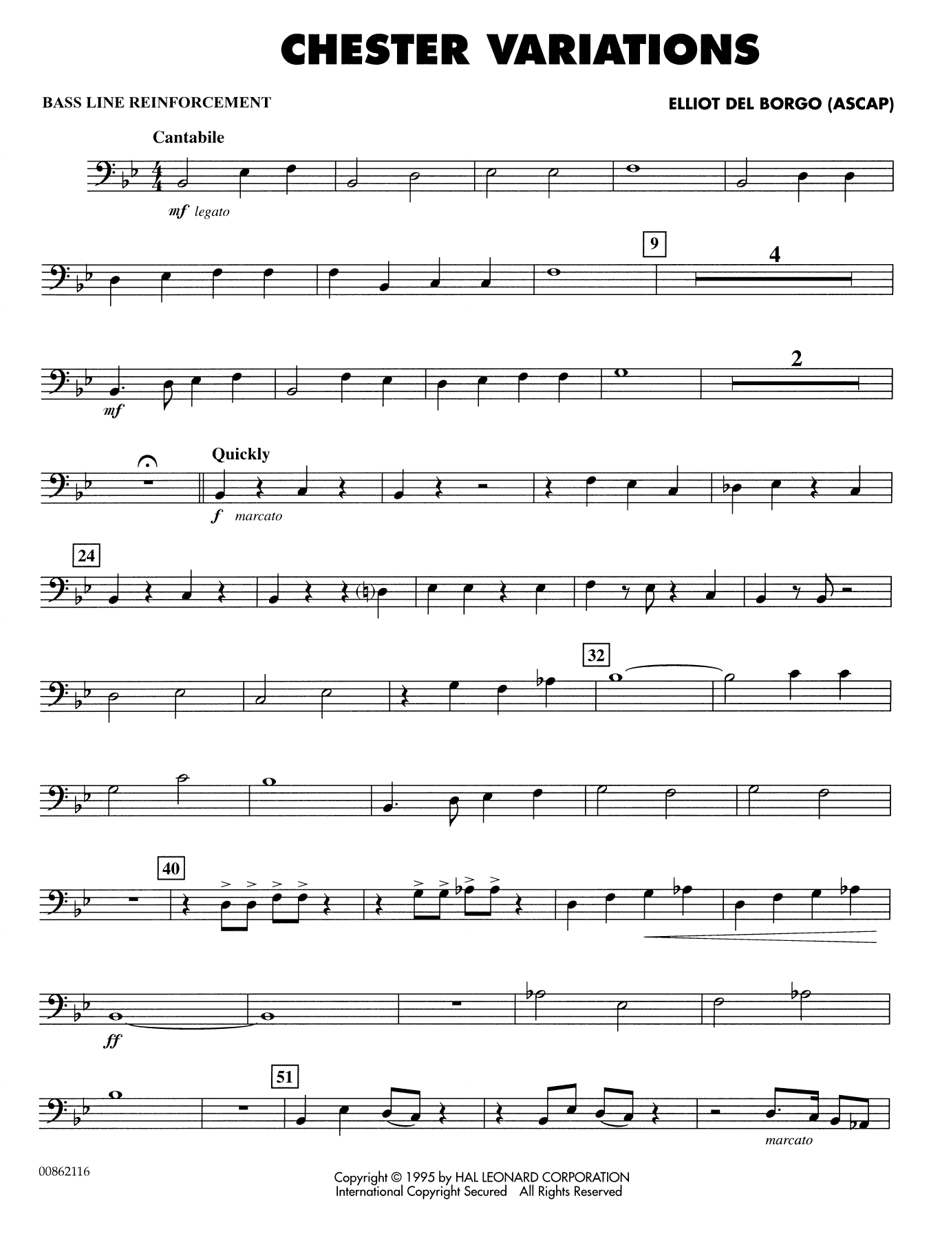 Chester Variations - Bass Line Reinforcement
