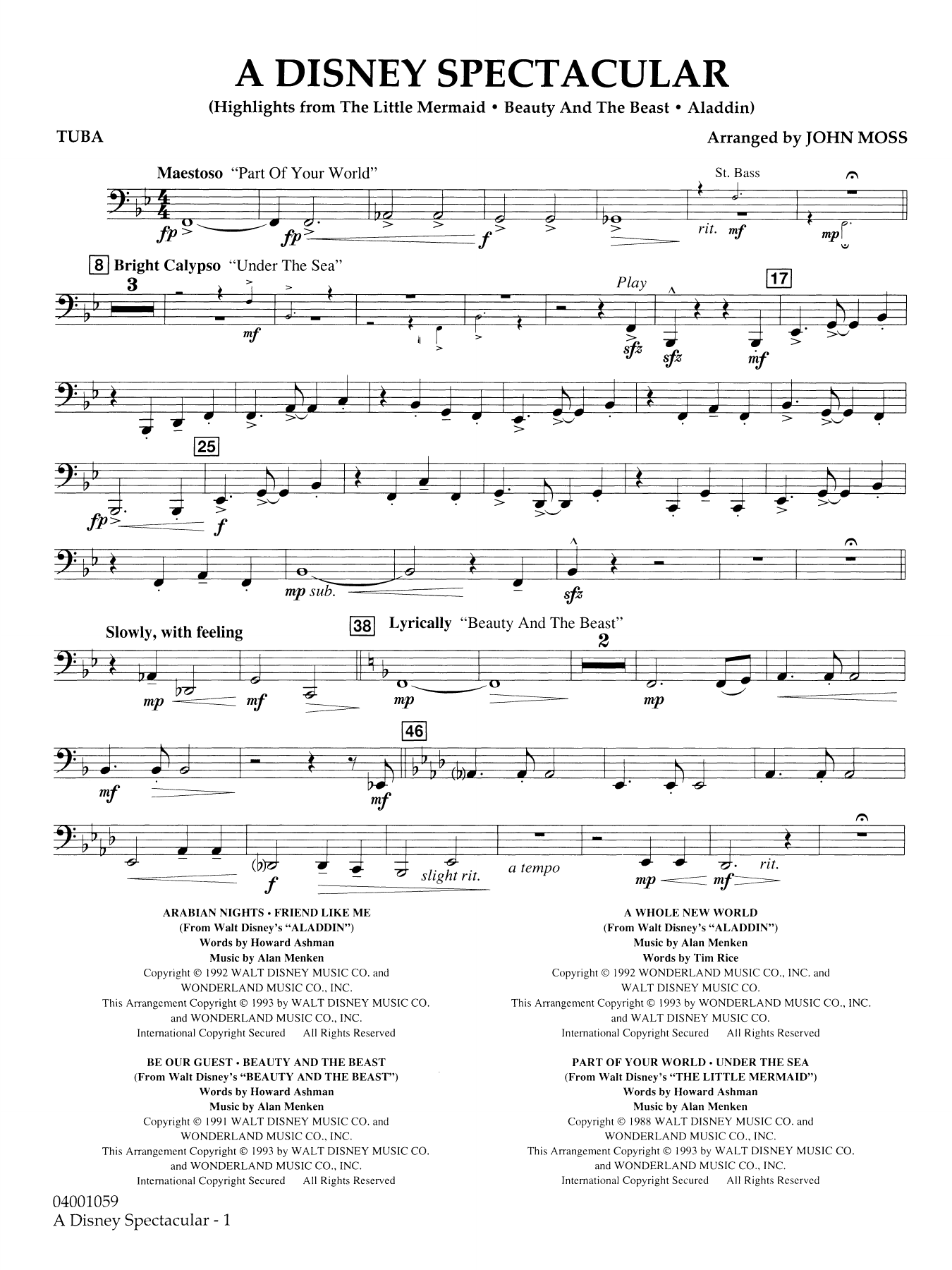 A Disney Spectacular - Tuba