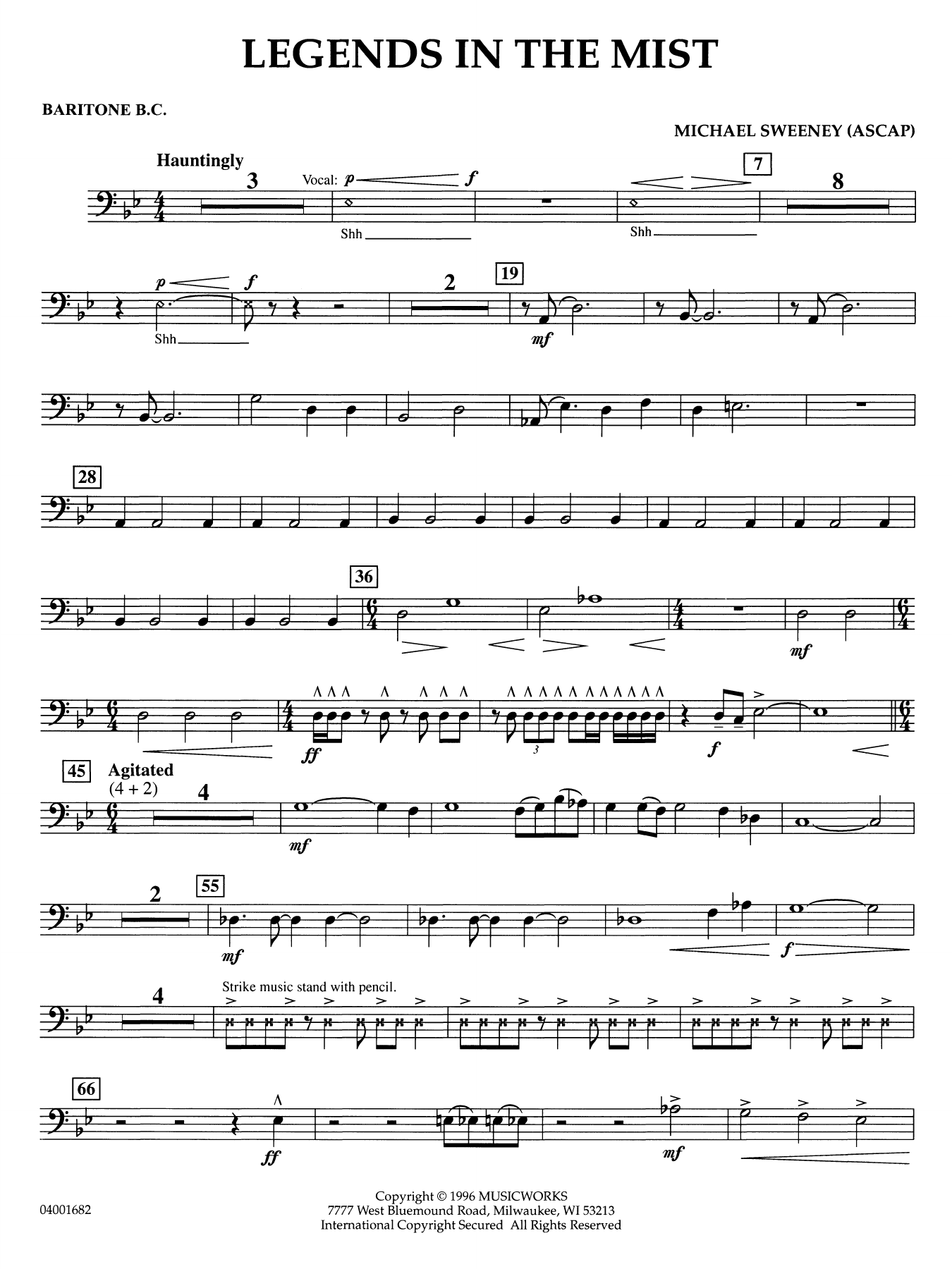 Legends in the Mist - Baritone B.C.