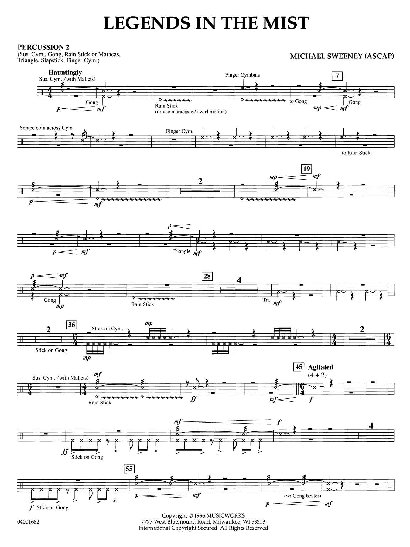 Legends in the Mist - Percussion 2