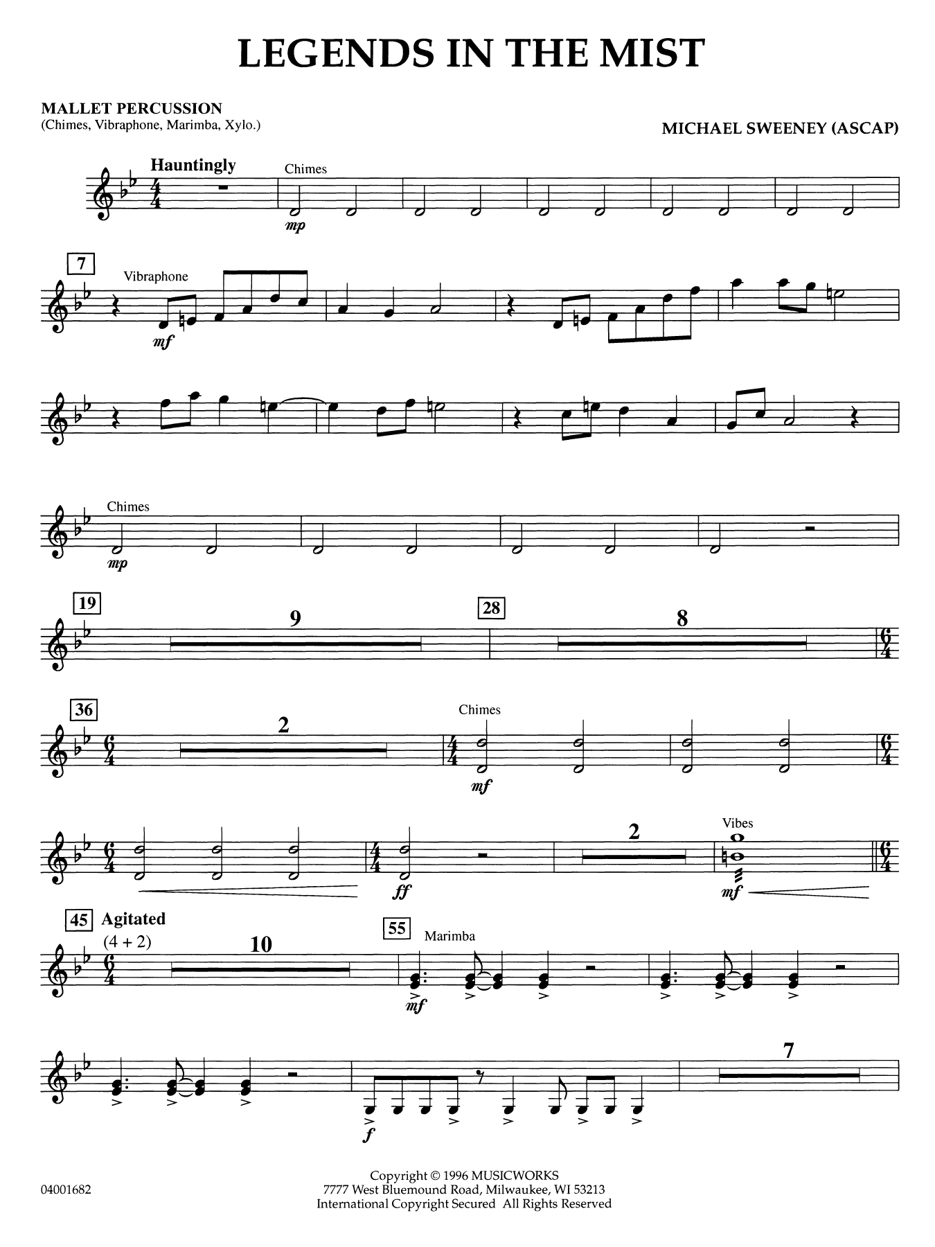 Legends in the Mist - Mallet Percussion