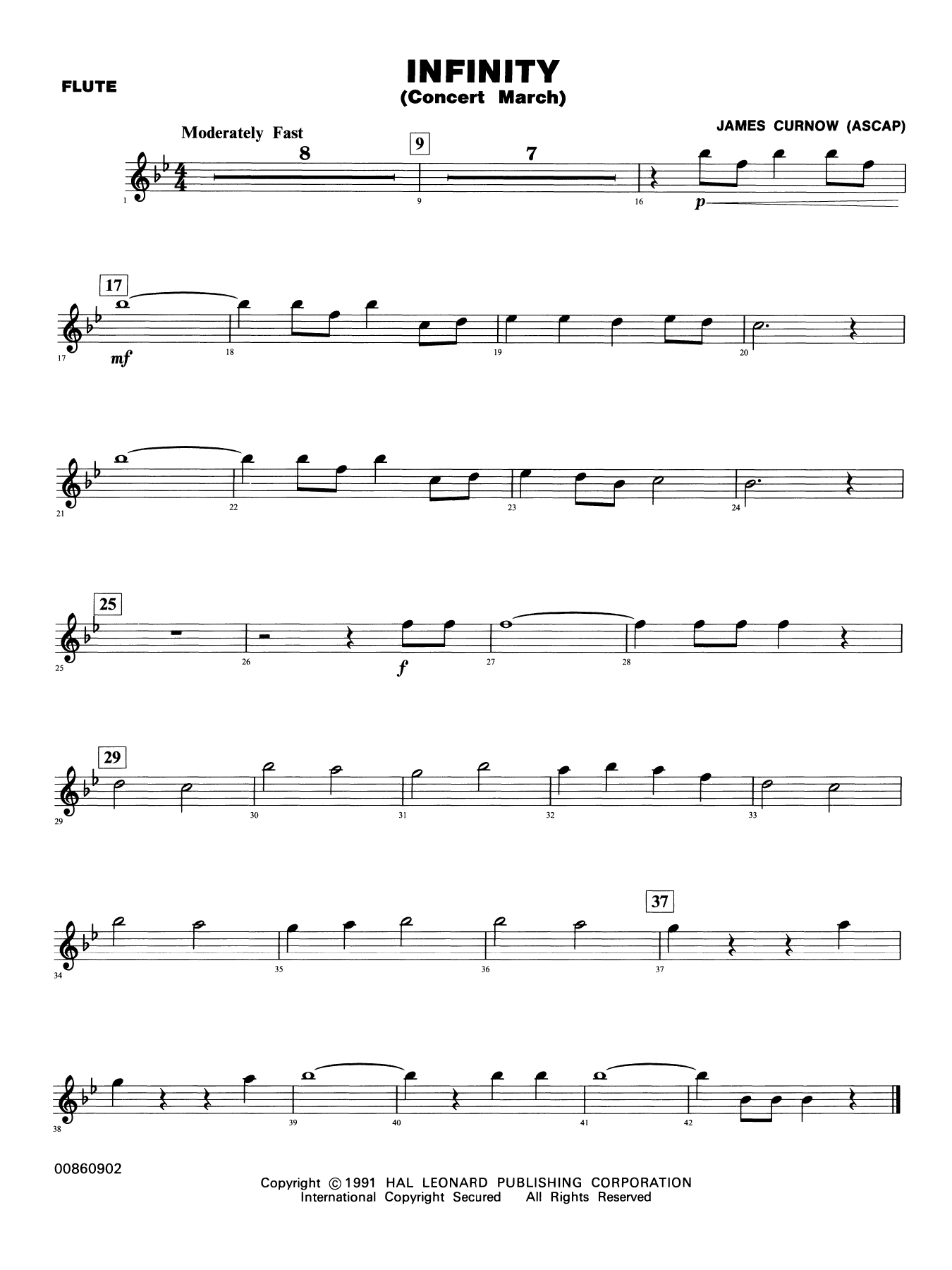 Infinity (Concert March) - Flute