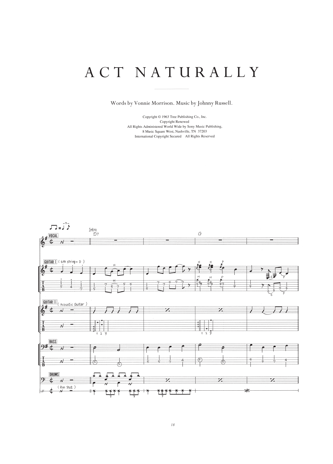 Act Naturally