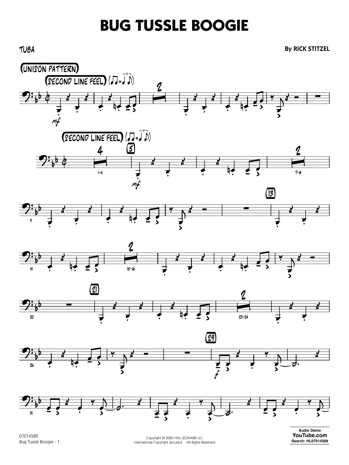 Bug Tussle Boogie - Tuba