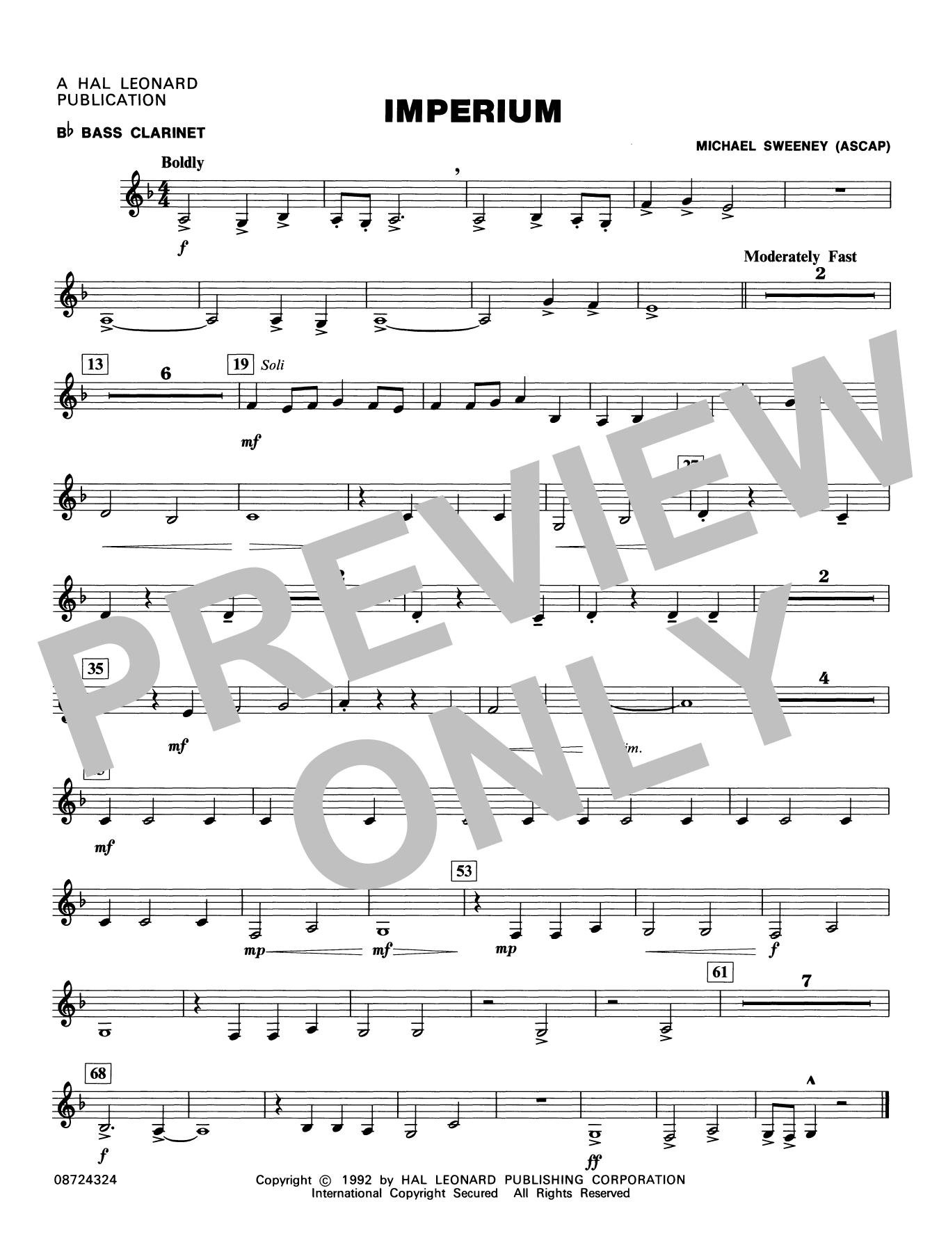 Imperium - Bb Bass Clarinet