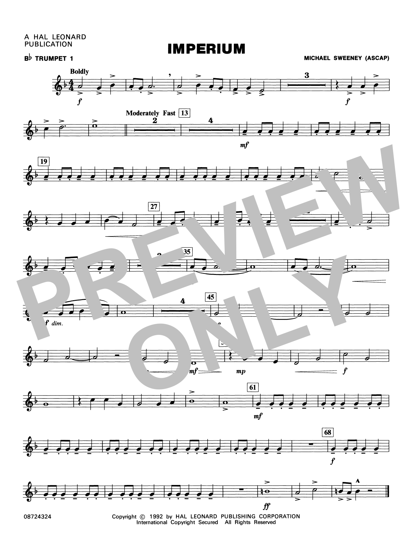 Imperium - Bb Trumpet 1