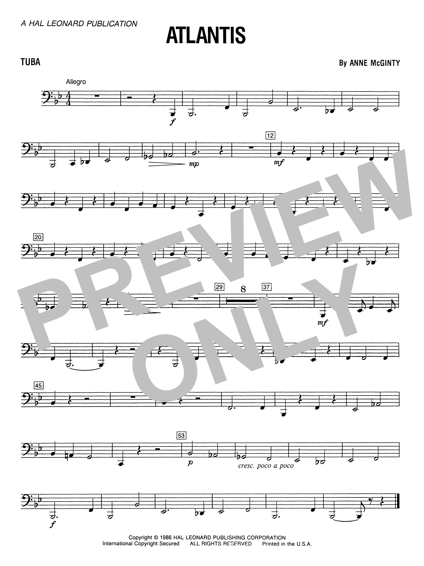 Atlantis - Tuba