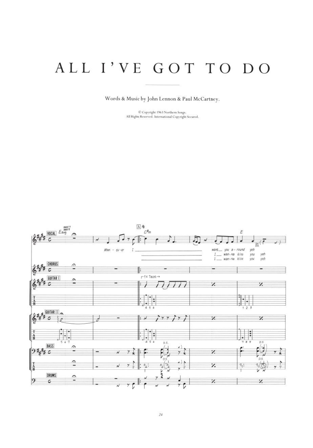 All I've Got To Do