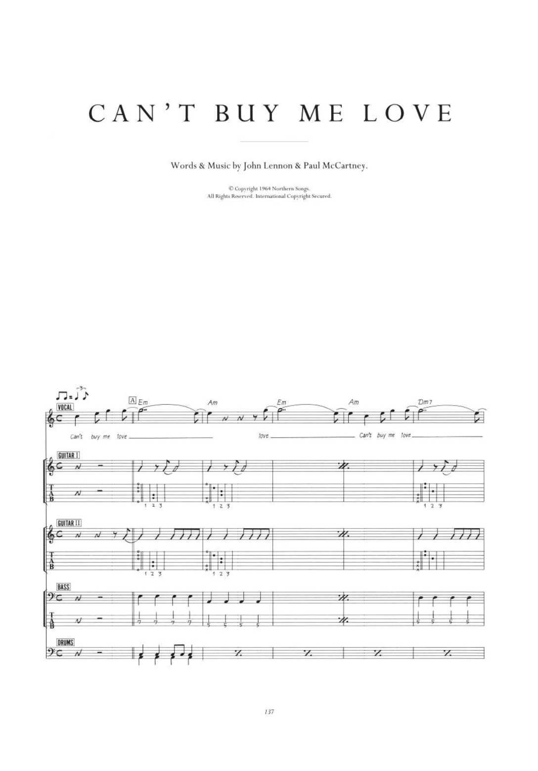 Can't Buy Me Love