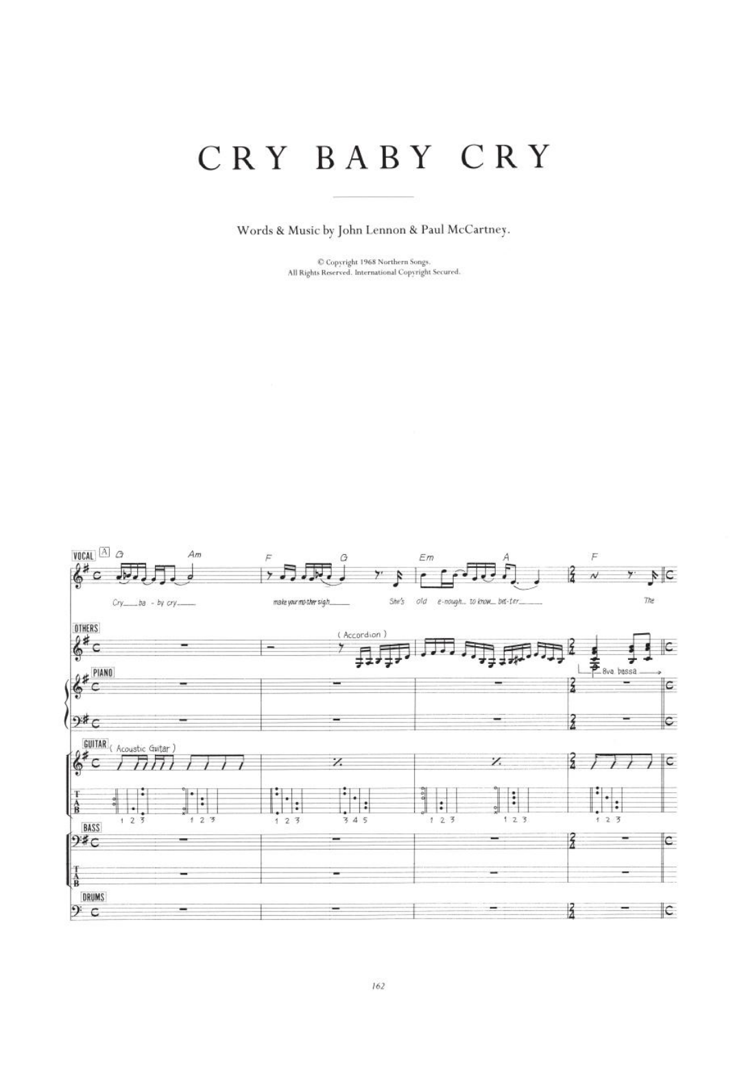Cry Baby Cry