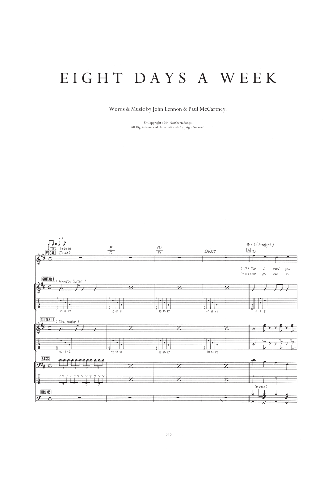 Eight Days A Week