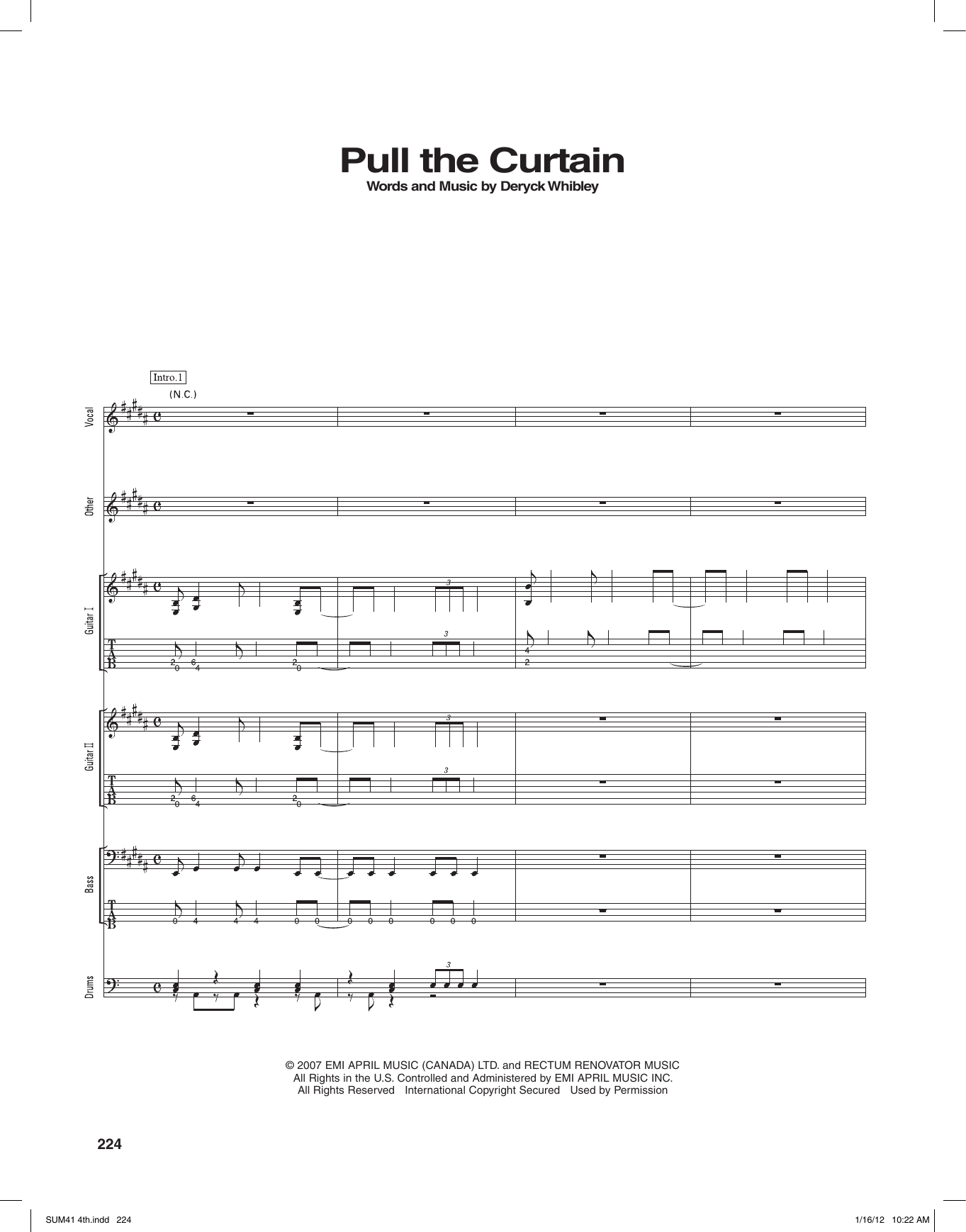 Pull The Curtain