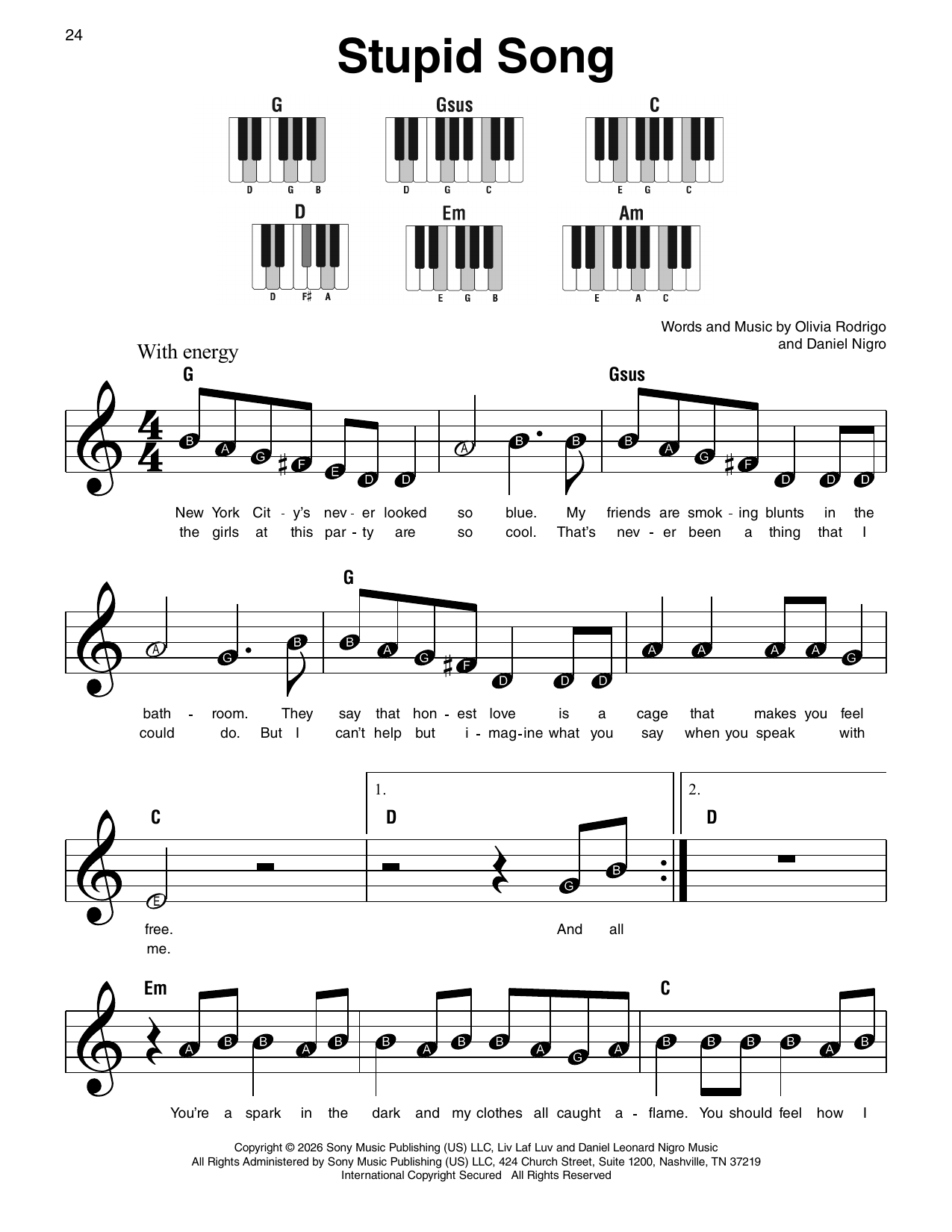 stupid song