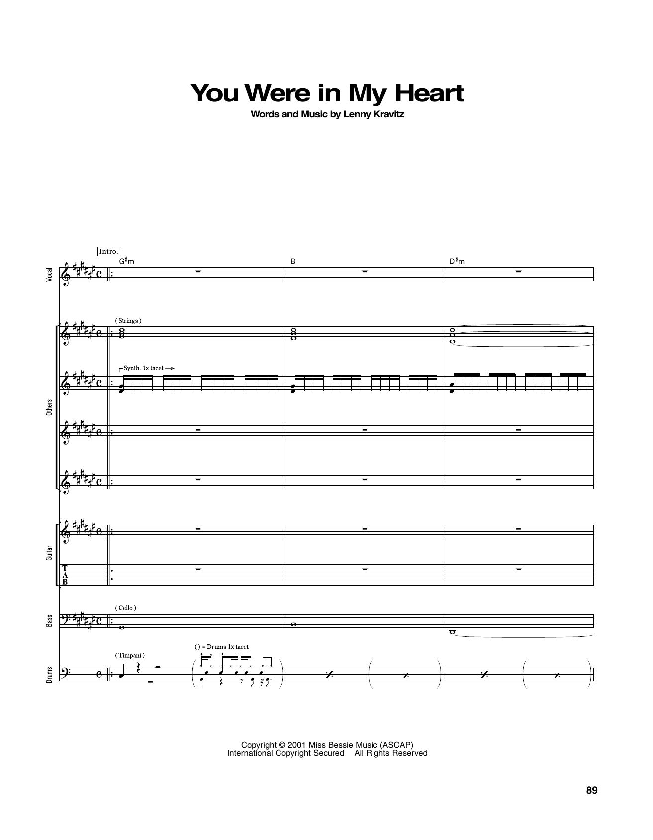 You Were In My Heart