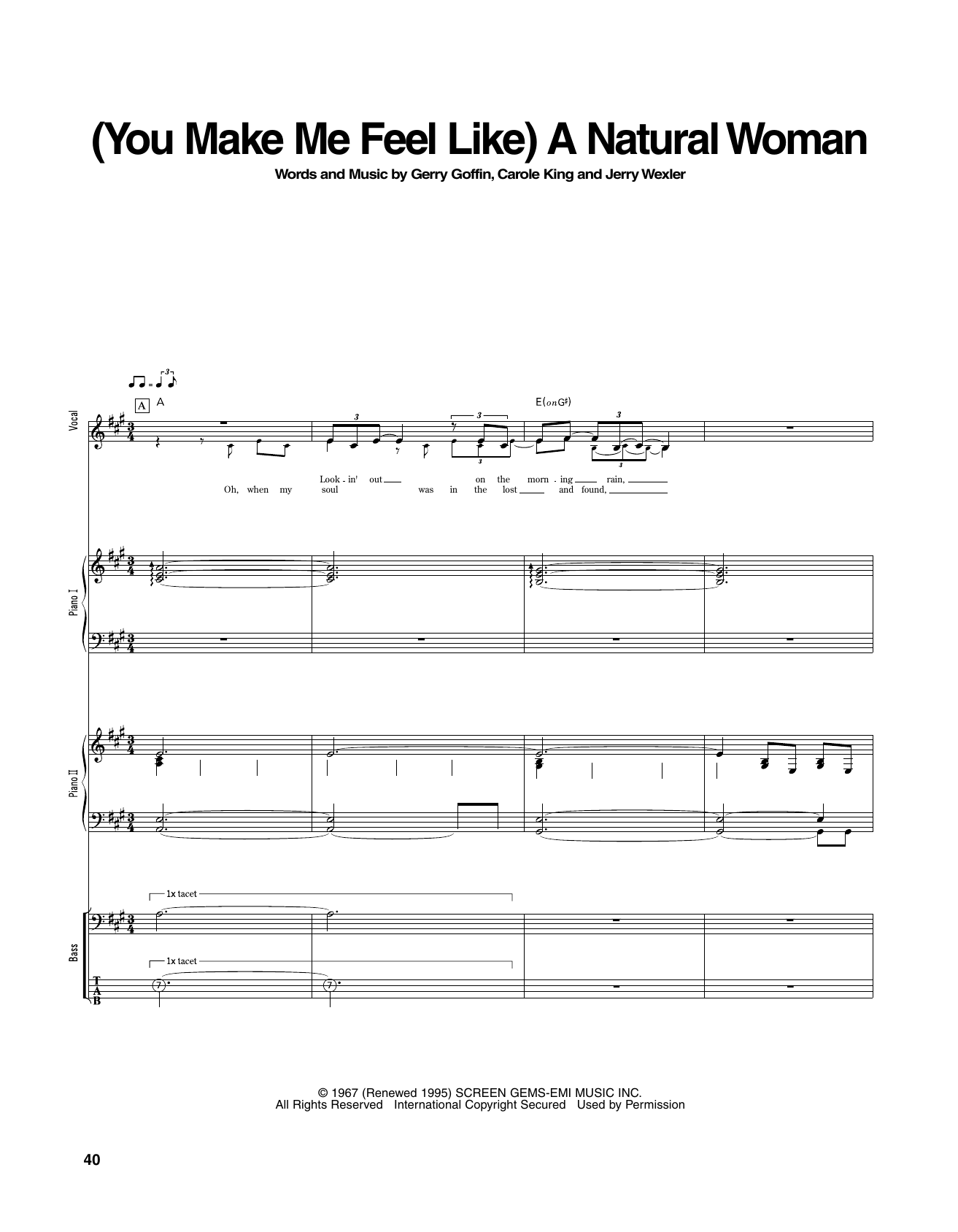 (You Make Me Feel Like) A Natural Woman