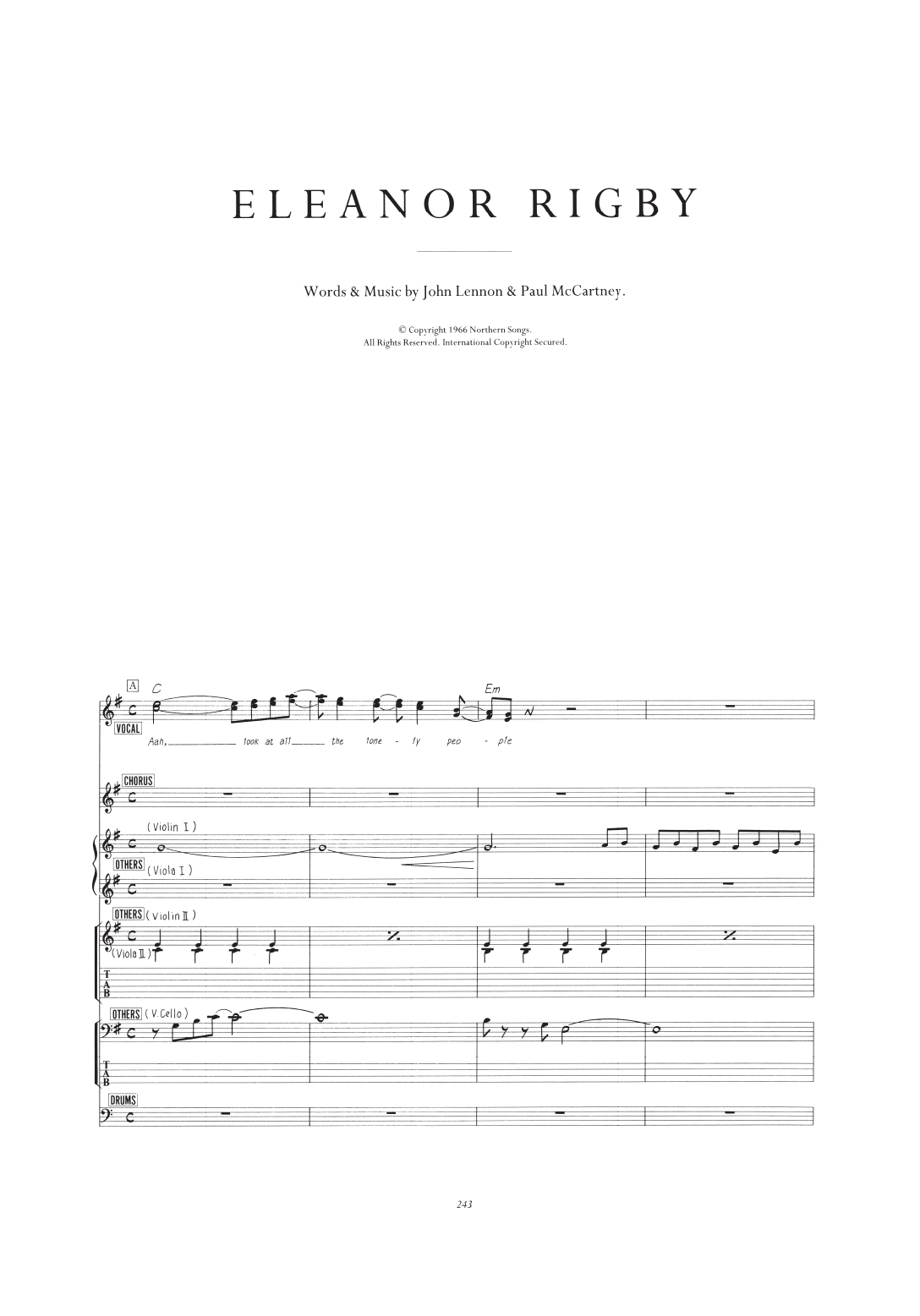 Eleanor Rigby