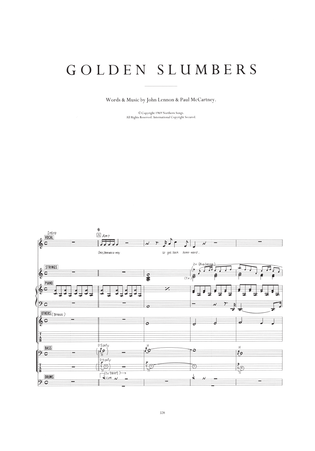 Golden Slumbers