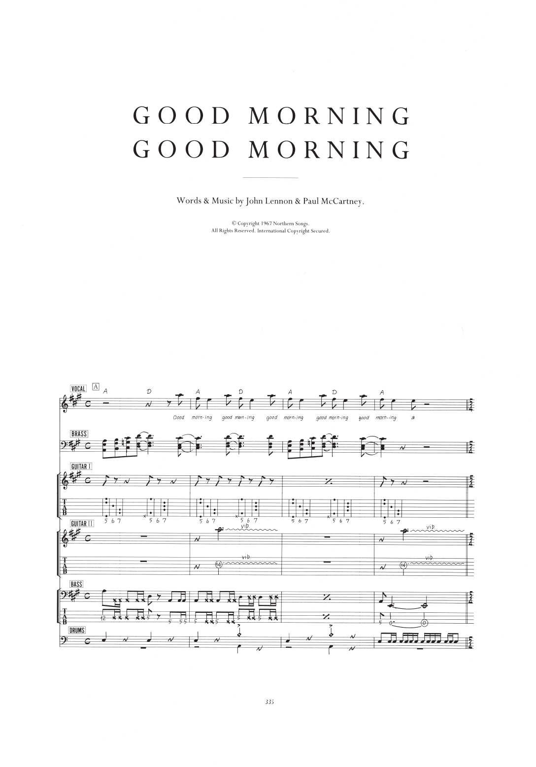 Good Morning Good Morning
