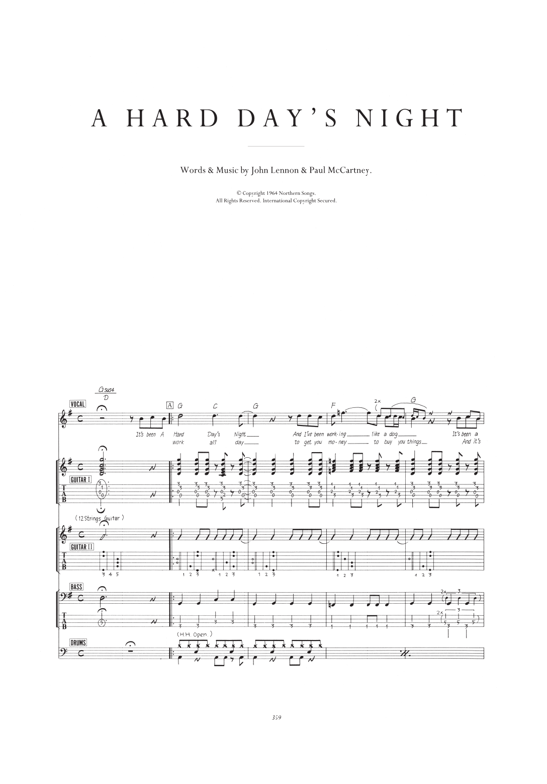 A Hard Day's Night