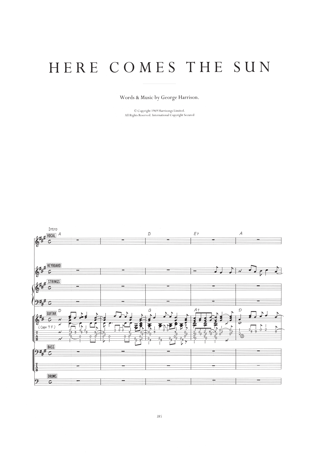 Here Comes The Sun