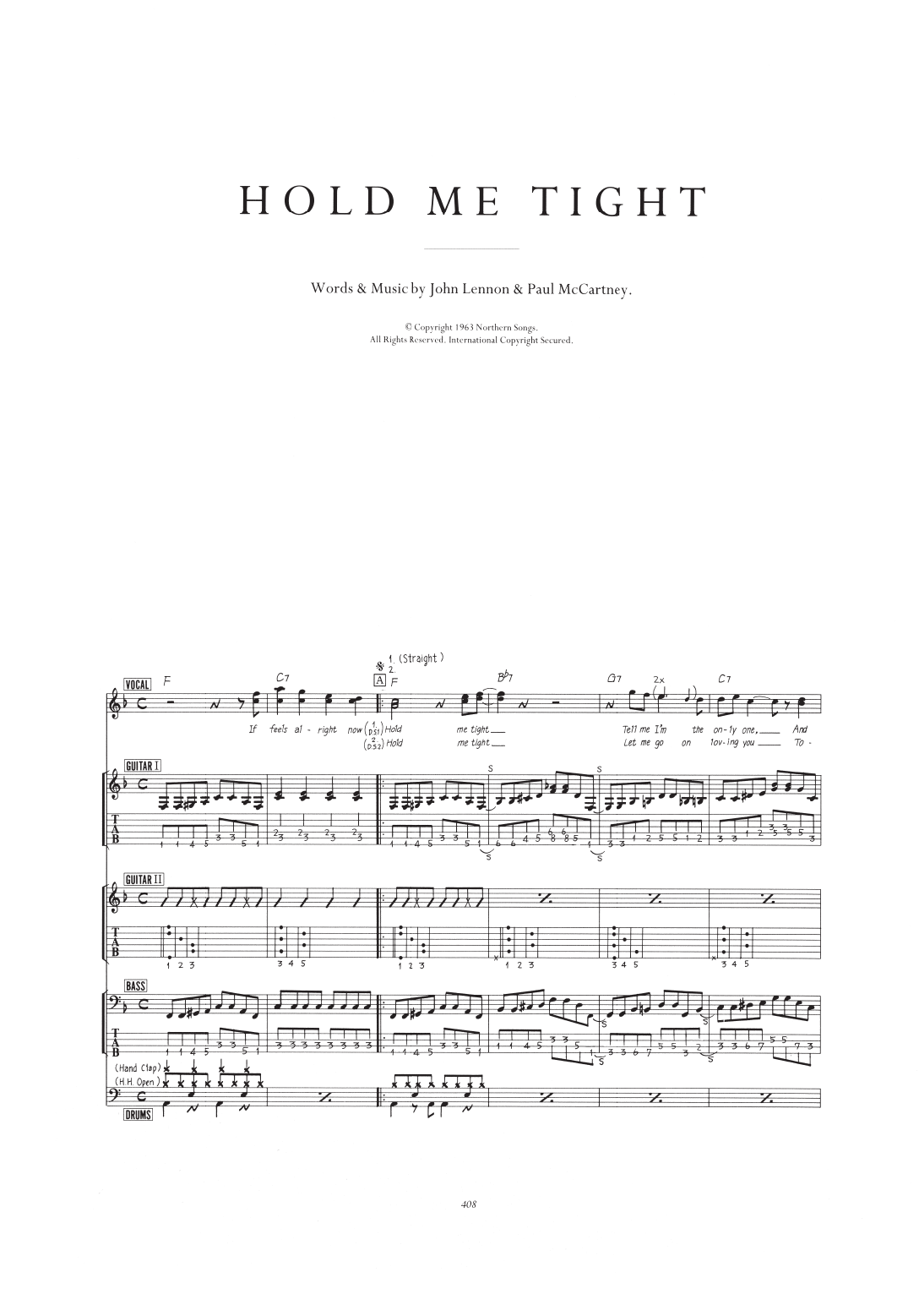 Hold Me Tight