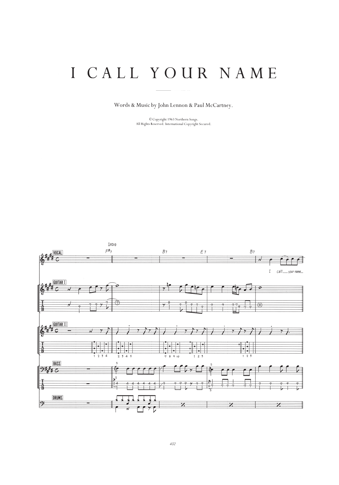 I Call Your Name