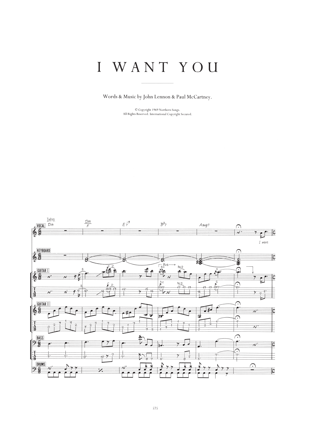 I Want You (She's So Heavy)