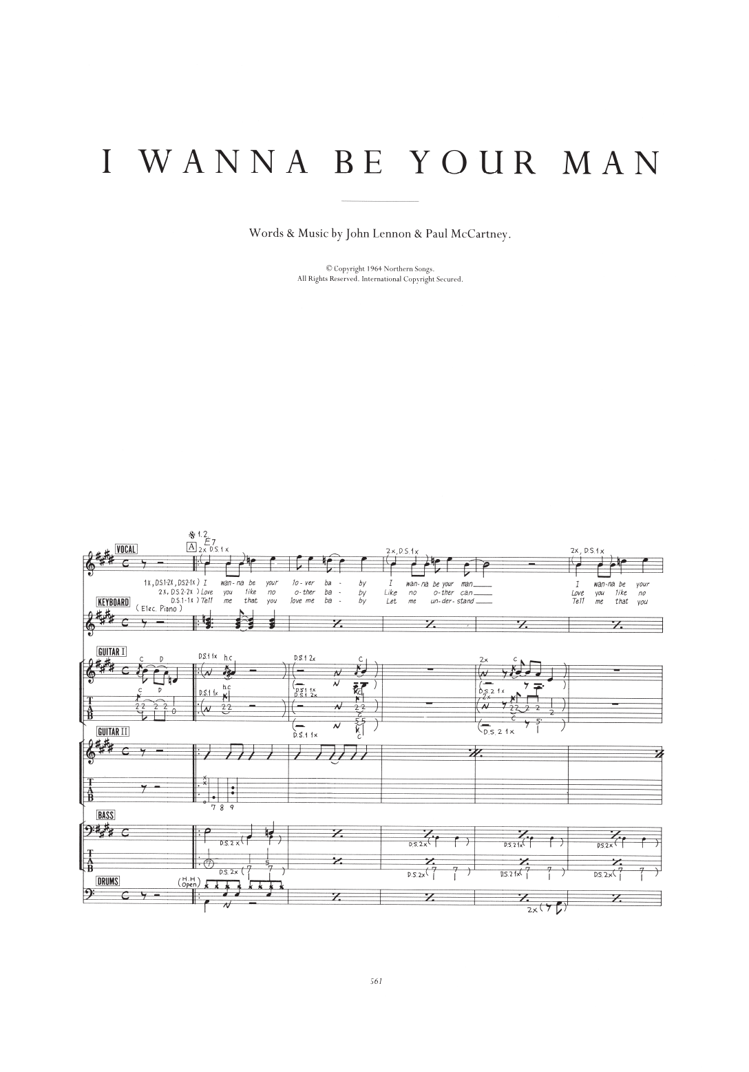 I Wanna Be Your Man
