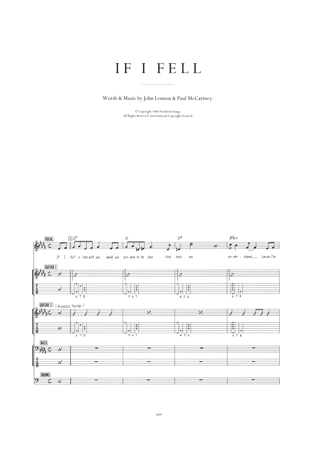 If I Fell