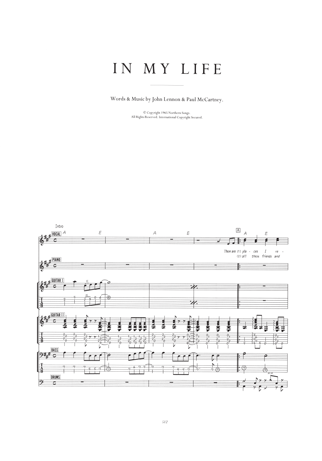In My Life