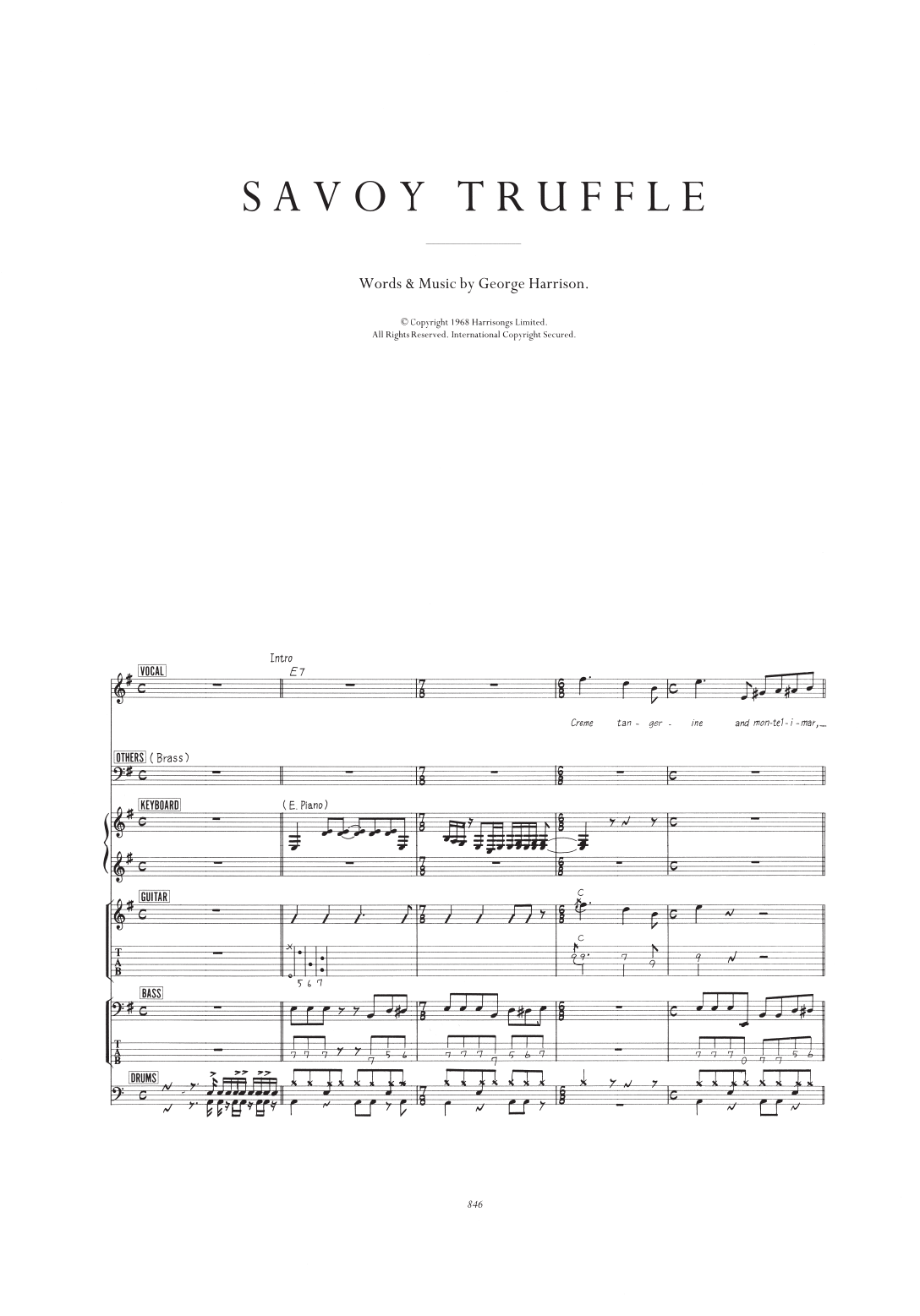 Savoy Truffle