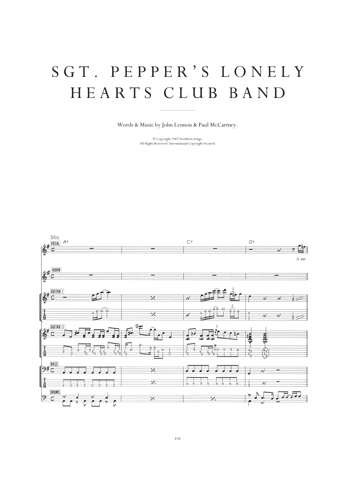 Sgt. Pepper's Lonely Hearts Club Band