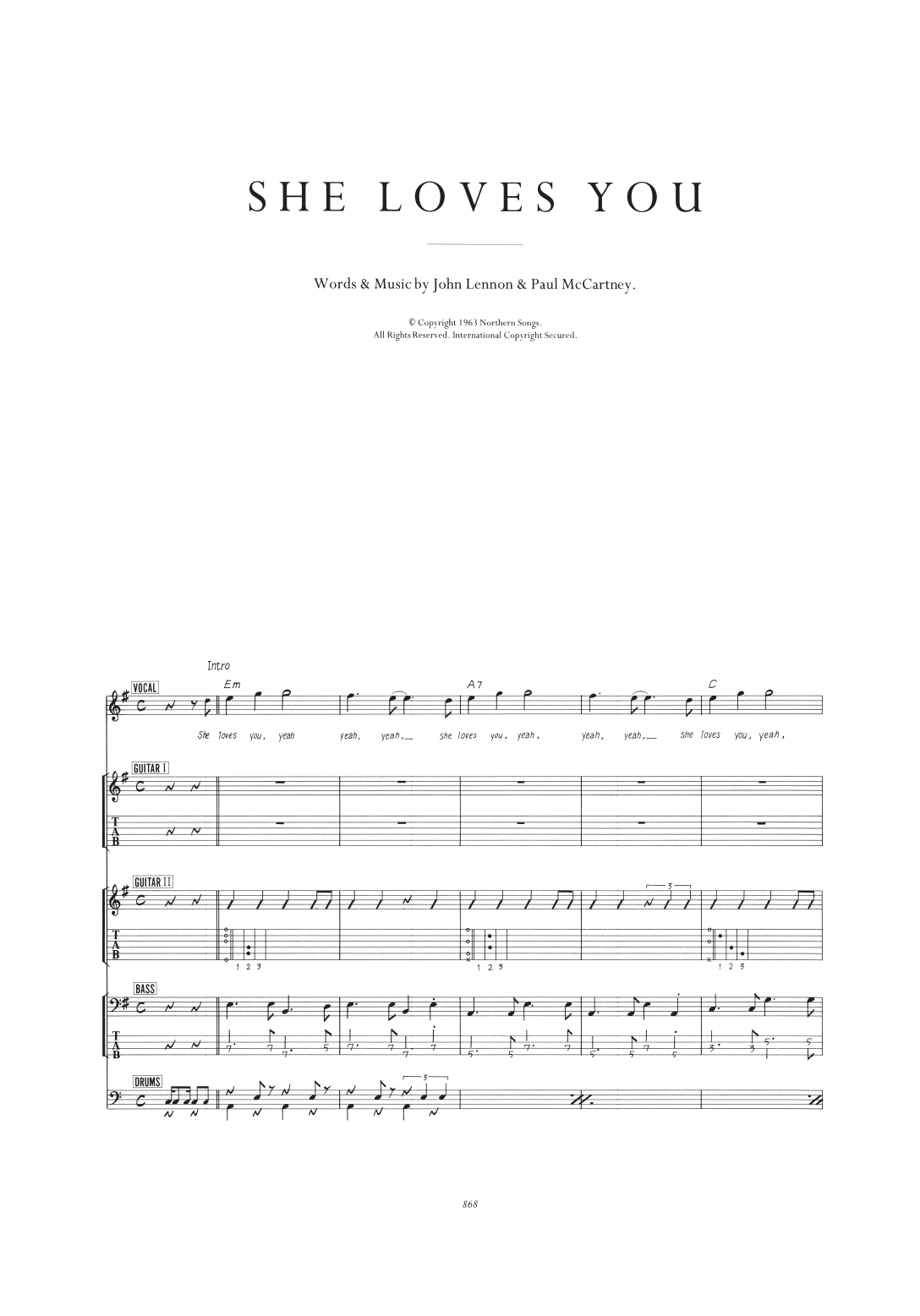 She Loves You