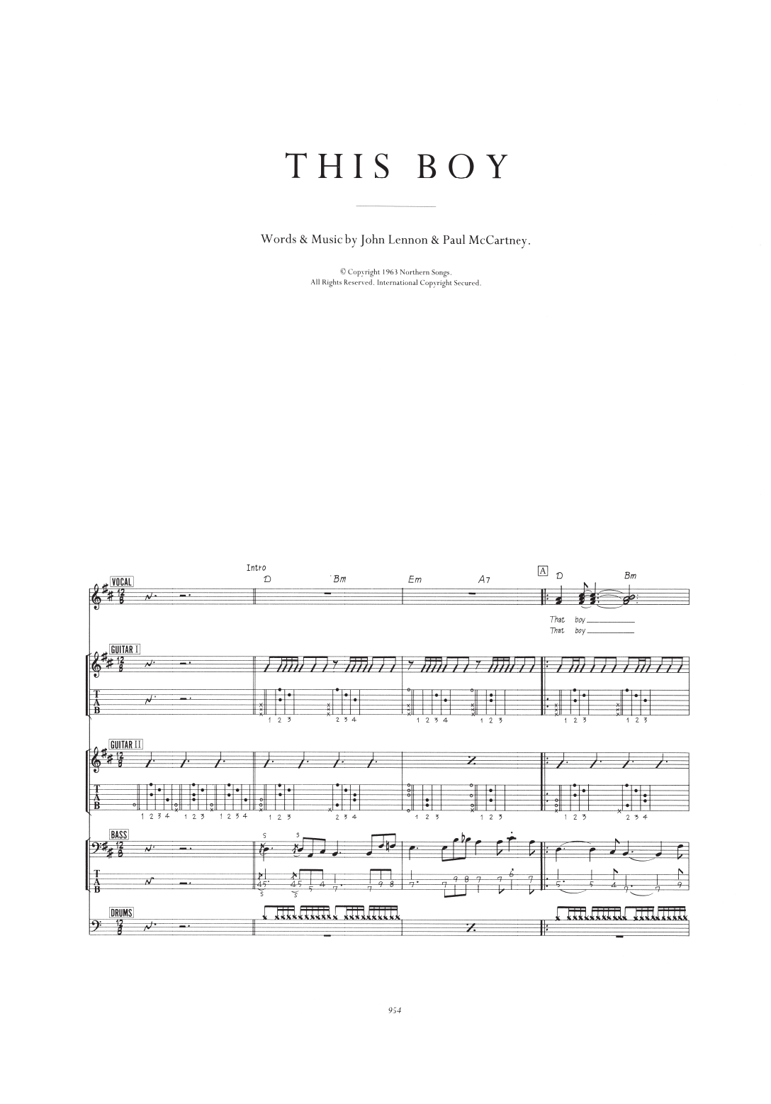 This Boy (Ringo's Theme)